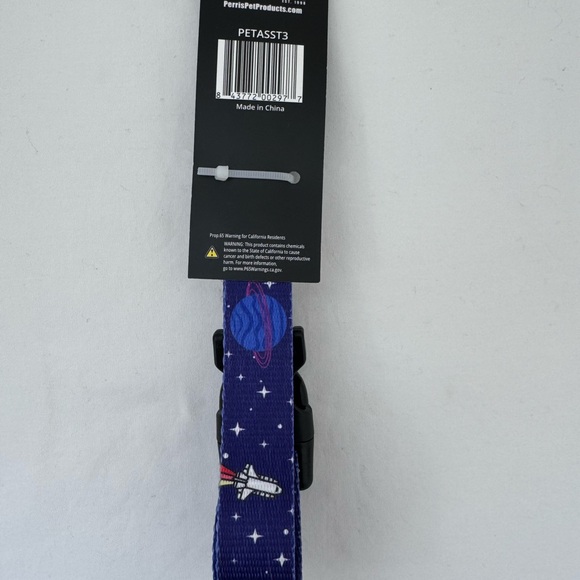 Outer space, large size dog collar new with tags - Picture 2 of 5